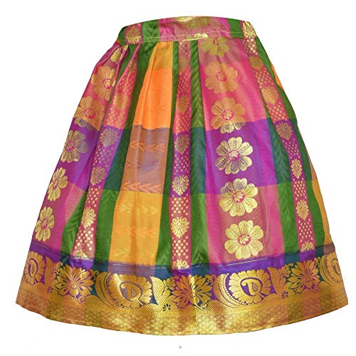 New Half Saree -RHSGoldPink- For Your Little One!