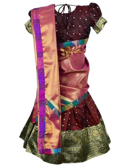 New Half Saree -ButtiHSMarnCop- For Your Little One!