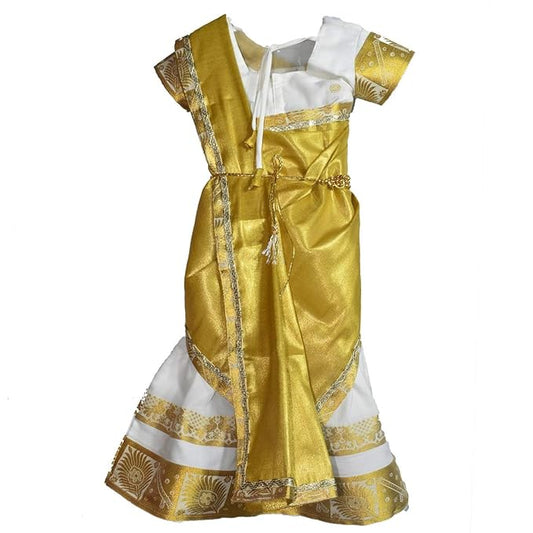 kids Half Saree- RHSKGold- For Your Little One!
