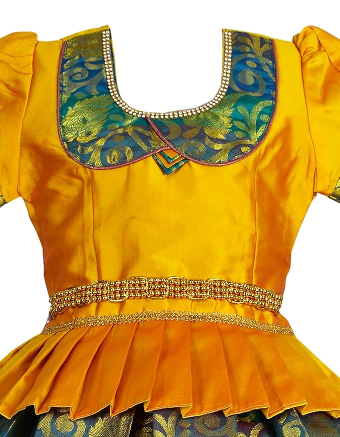 Pattu Pavadai Lehenga Choli-RoopaGold- Make her Beautiful