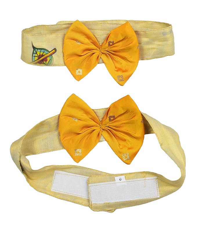 Pattu Frock with Head Band-KrishFGold- Just Dropped !