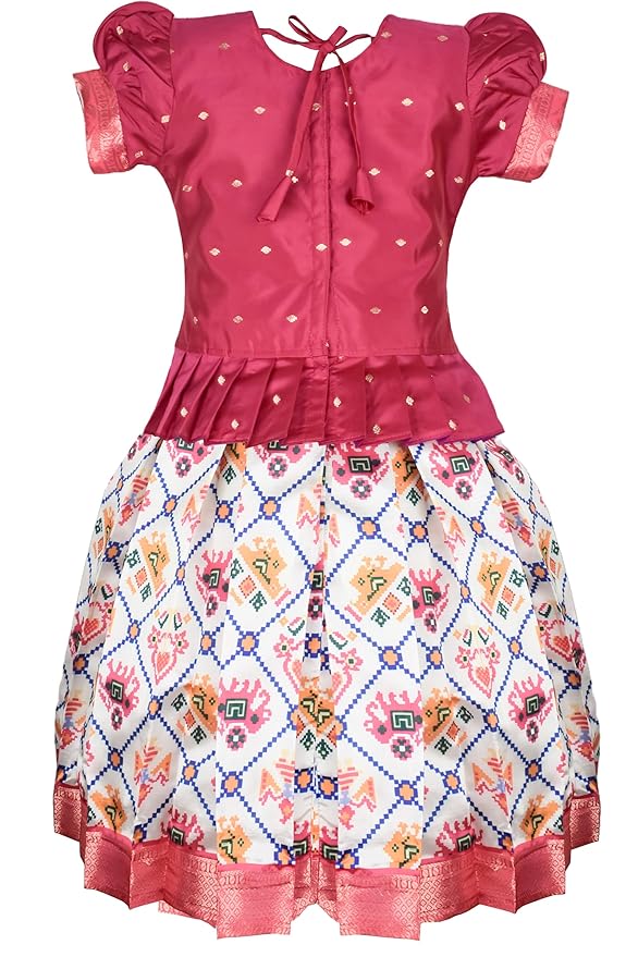 Pattu Pavadai Lehenga Choli- TrendPPTom- Make her Beautiful