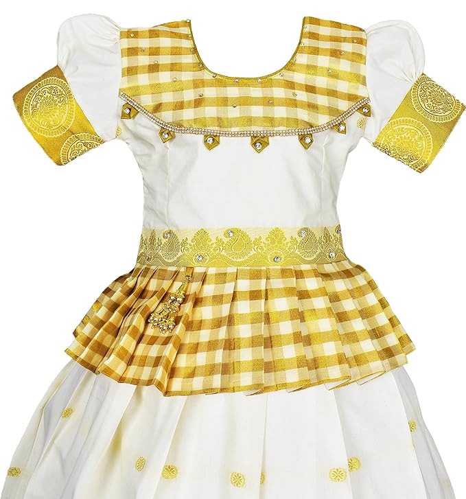 Pattu Pavadai Lehenga Choli-RadhaK- Make her Beautiful