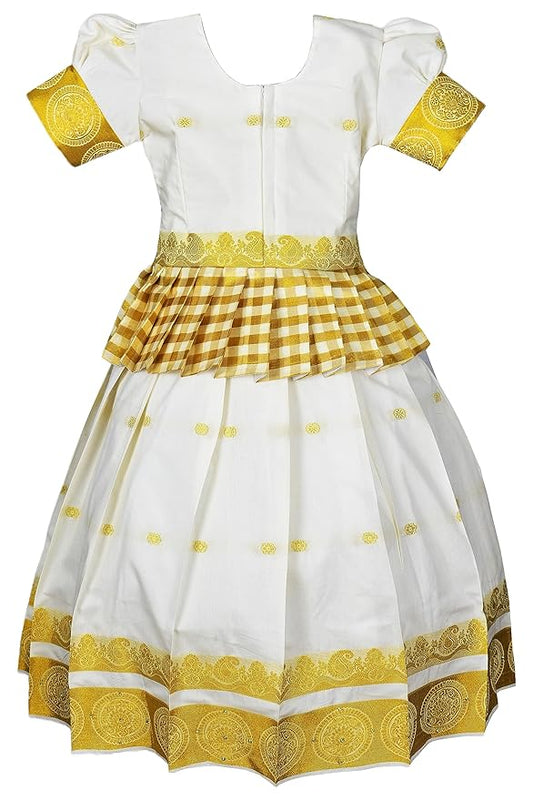 Pattu Pavadai Lehenga Choli-RadhaK- Make her Beautiful