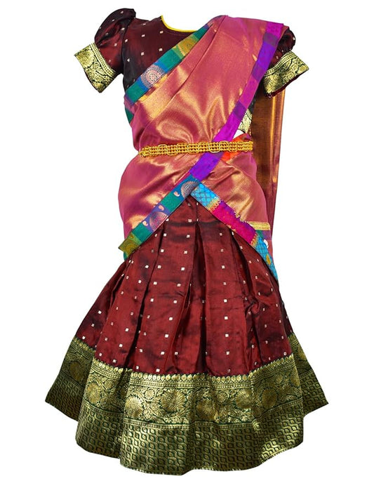 New Half Saree -ButtiHSMarnCop- For Your Little One!