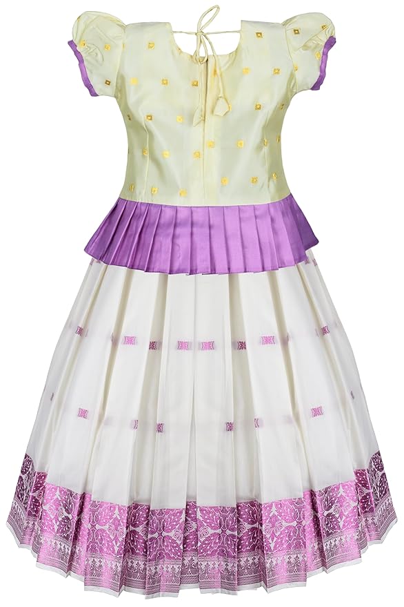 Half Saree Pink- For Your Little One!