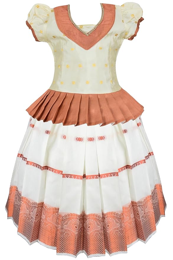 New Half Saree -KKLSCopper- For Your Little One!