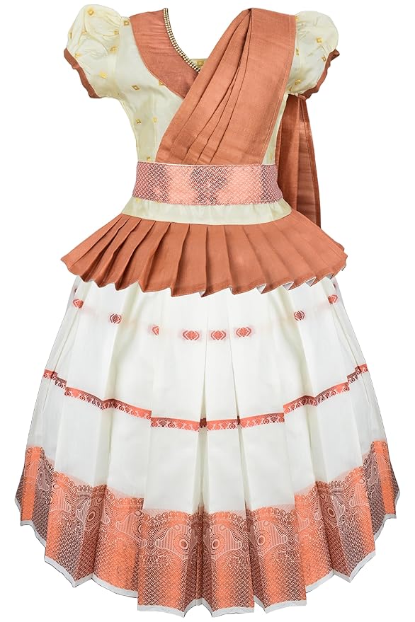 New Half Saree -KKLSCopper- For Your Little One!