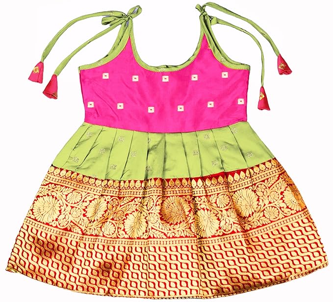 Pattu Frock-PWFPink- Just Dropped !