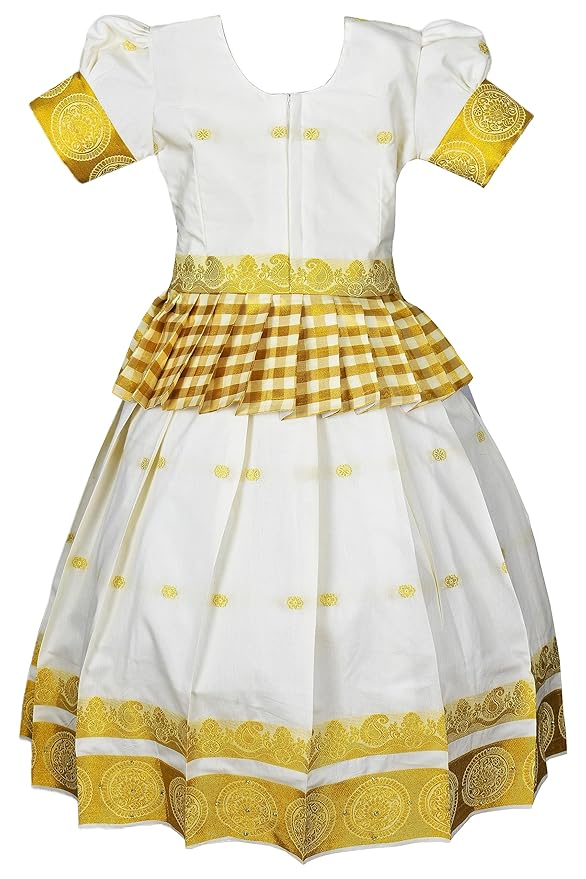 Pattu Pavadai Lehenga Choli-RadhaK- Make her Beautiful